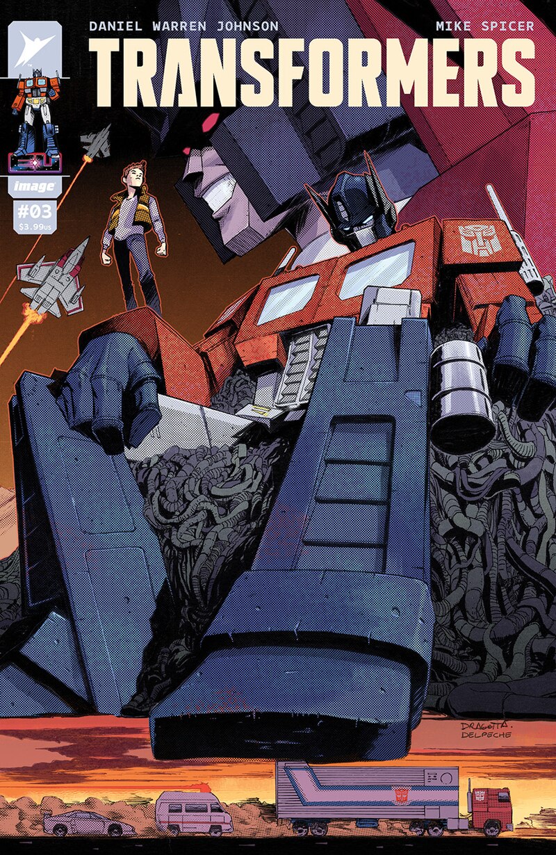 Image Comics Transformers Issue No. #3 Preview - Cliffjumper Rolls Out!