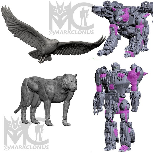 Image Of Tigerhawk Concept Design Transformers Legacy United  (10 of 10)