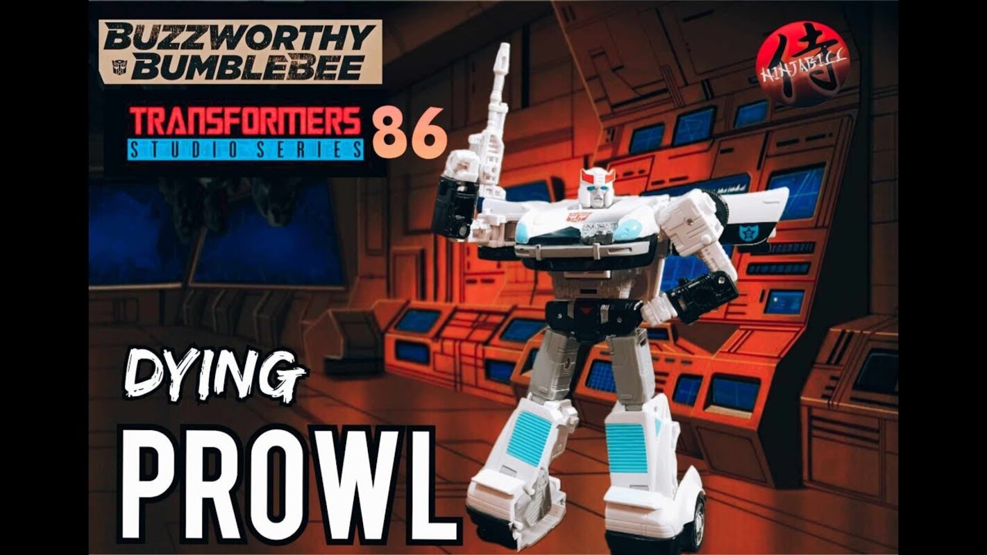 Transformers Buzzworthy Bumble Bee 86 Movie Two Pac-- Prowl Spotlight