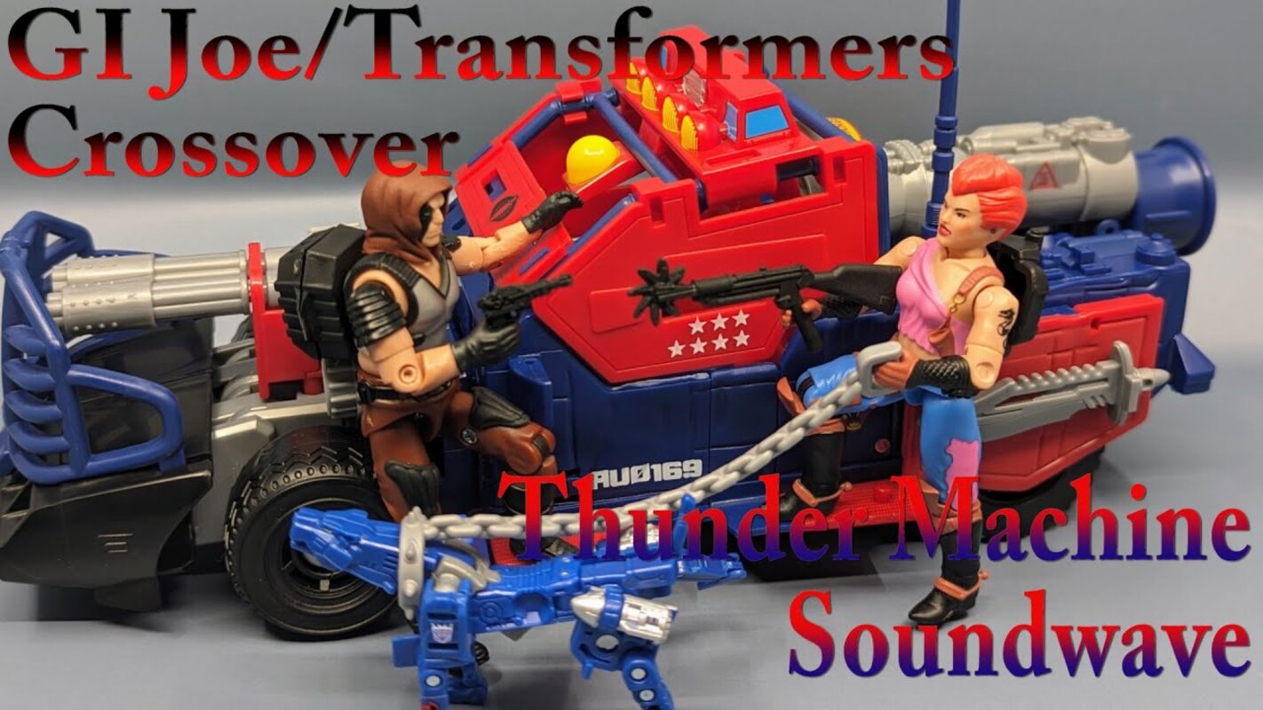 Chuck's Reviews Gi Joe Transformers Crossover Thunder Machine Soundwave