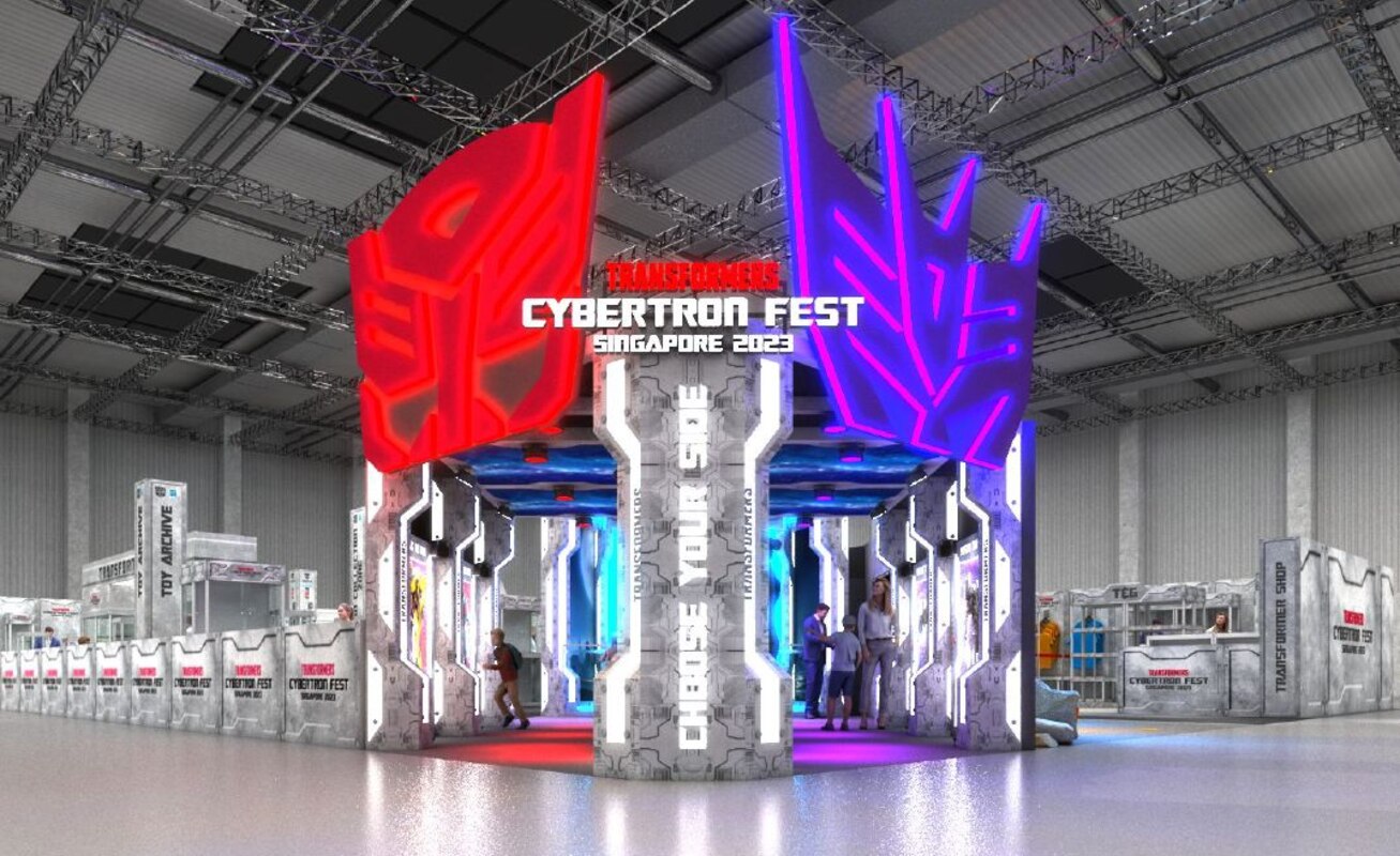 Transformers: Cybertron Fest 2023 Singapore December 9–10 - AMK Matrix Megatron Exclusive, More