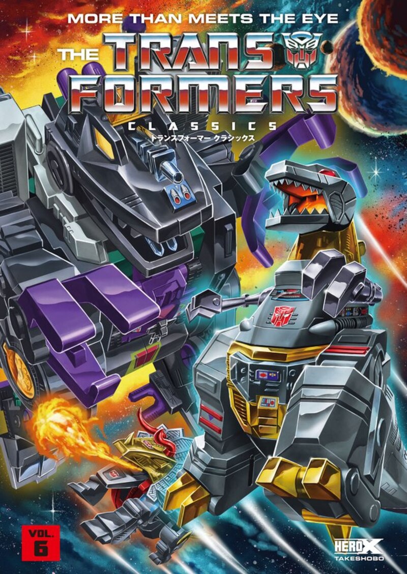 Hero-X Transformers Classics Comcs Volume 6 Cover by Mark Watts & Kazumasa Yasukuni