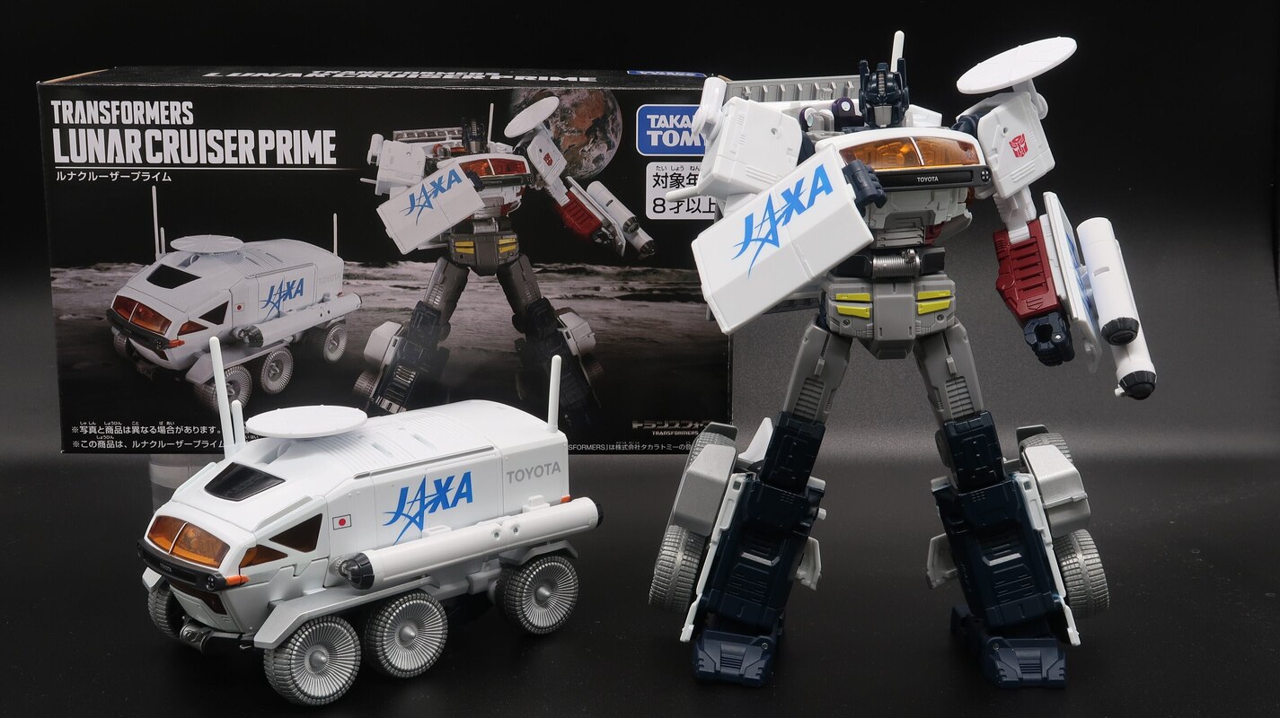 Lunar Cruiser Optimus Prime Color Preview Images of Transformers X JAXA Exclusive