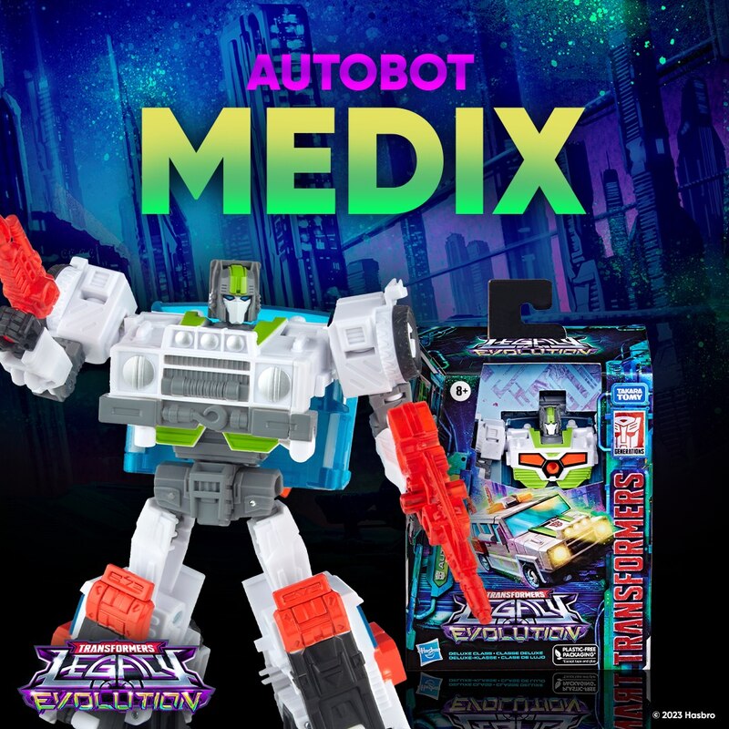 Autobot Medix Walgreens Exclusive Official Reveal for Transformers Legacy Evolution 