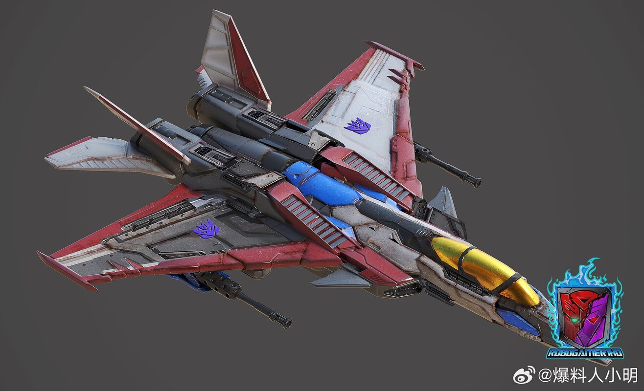 Reactivate Starscream Concept Art Images from Transformers Game