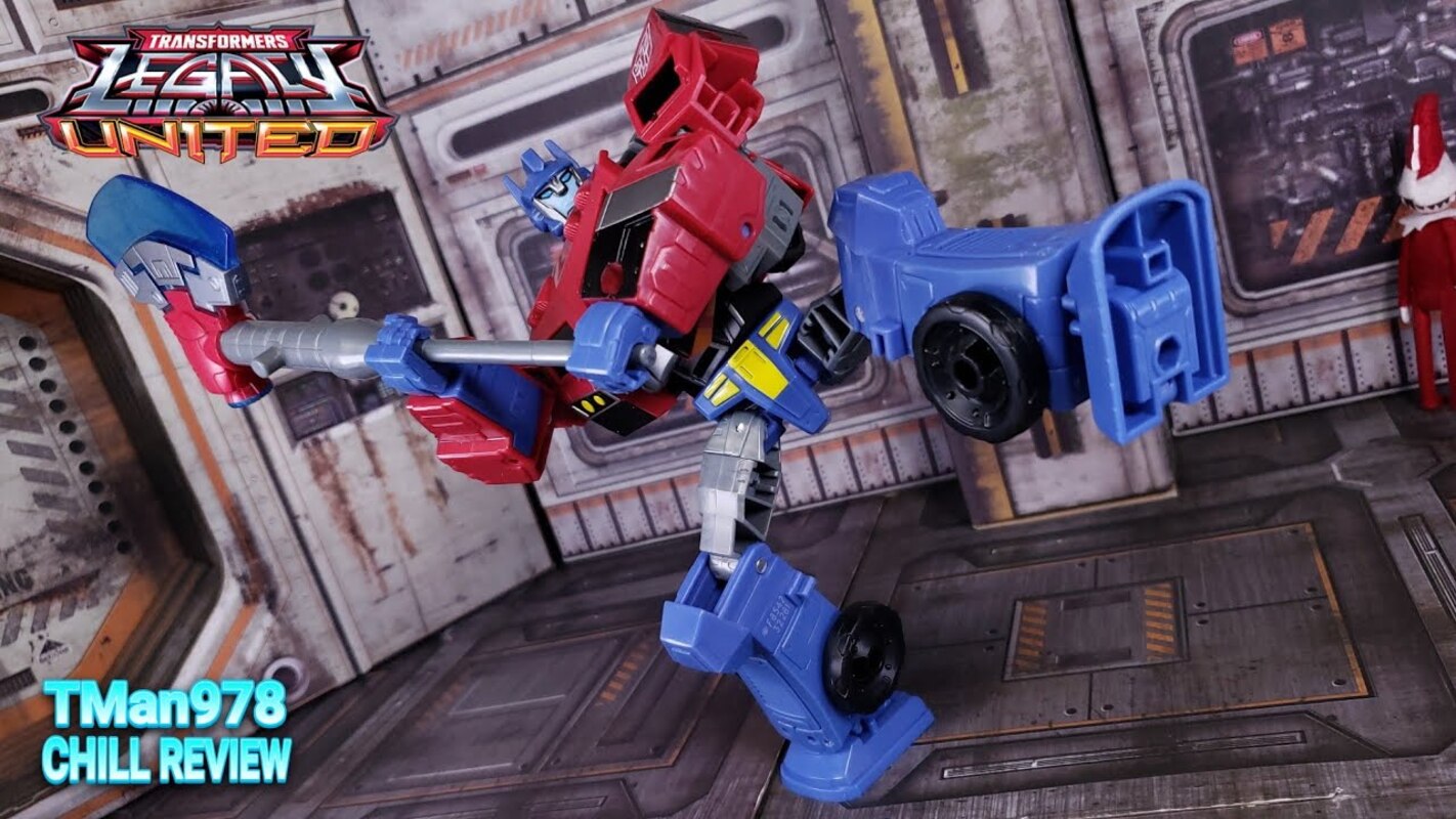 Transformers Legacy United Animated Universe Optimus Prime Chill Review