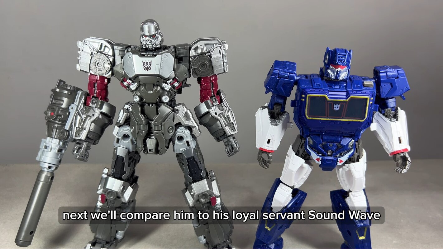SS-109 Concept Art Megatron In-hand Images & Video for Studio Series Leader Class