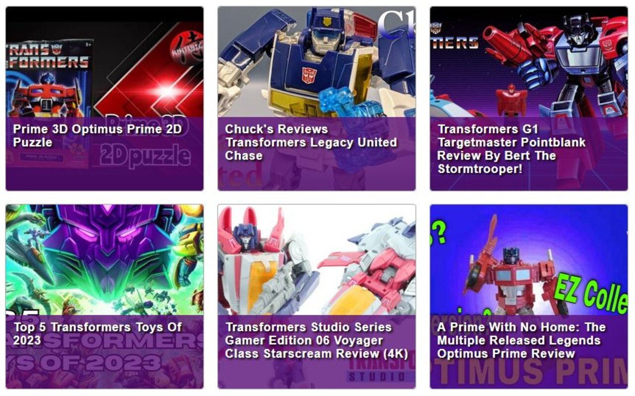 Transformers Reviews of the Week - December 11 - 17, 2023