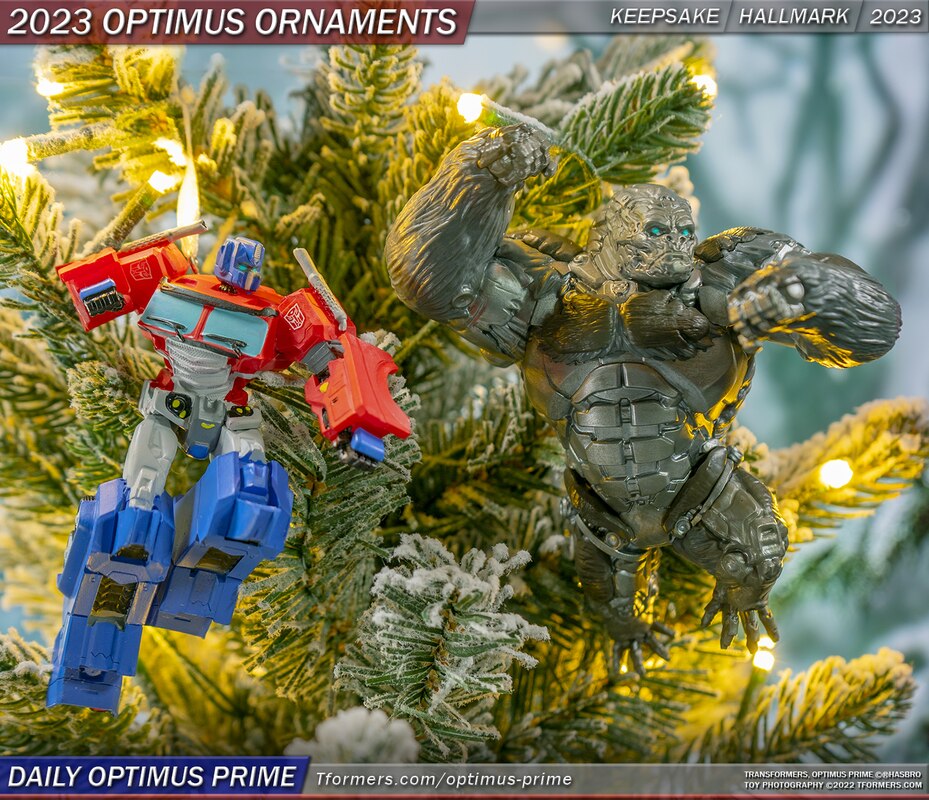 Daily Prime - 2023 Hallmark Optimus Ornaments