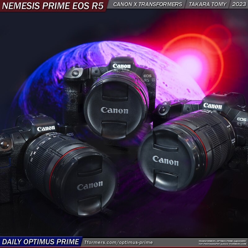 Daily Prime - Canon X Transformers Nemesis Prime Takes A Shot