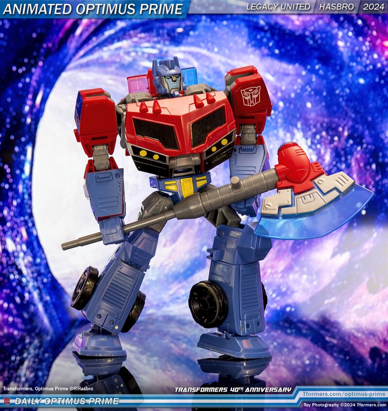 Transformers Generations Legacy United Voyager Animated Optimus Prime