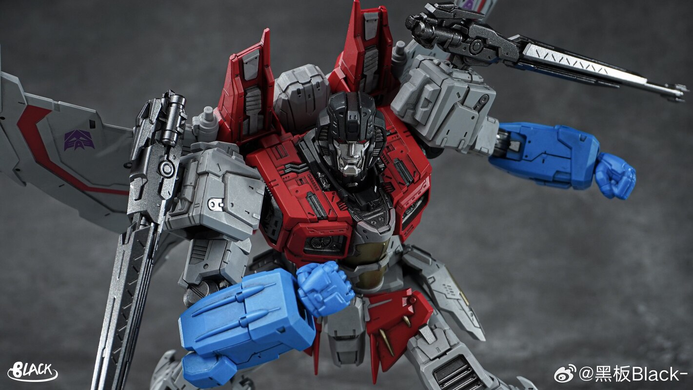 MDLX Starscream In-hand Images from threezero Transformers