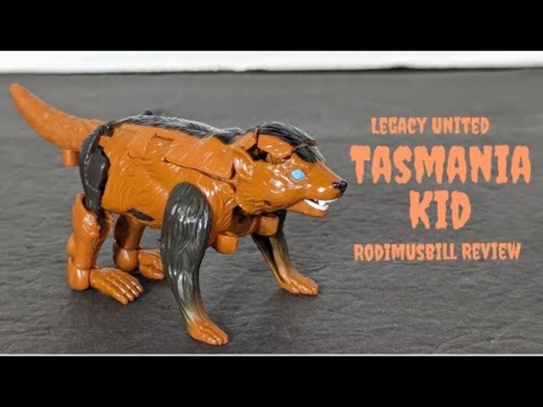 Legacy United Beast Wars Ii Tasmania Kid Core Class Review - Rodimusbill Review