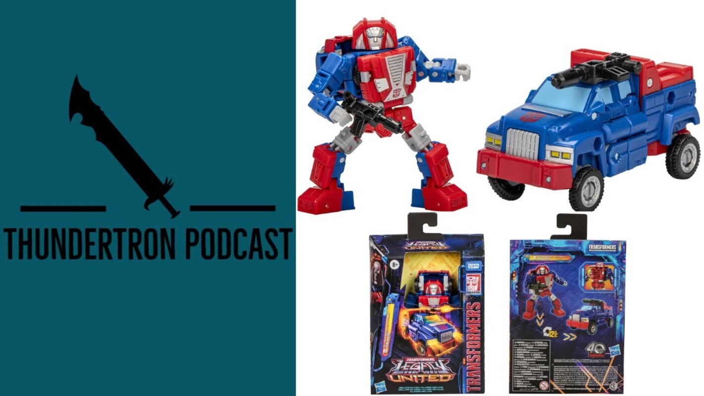 Thundertron Podcast: Transformers Legacy United Deluxe Class Gears First Look (Thoughts & Analysis)