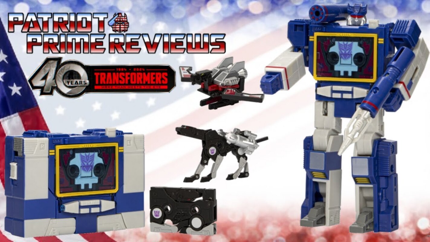 Patriot Prime Reviews 40th Anniversary G1 Retro Soundwave