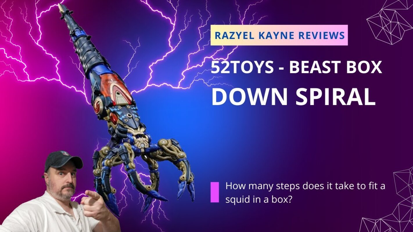 Toy Review - 52 Toys Beastbox: Downspiral
