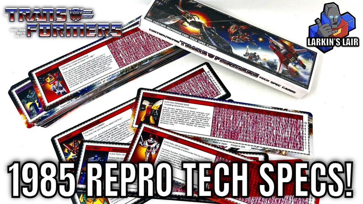 1985 Transformerscustom Reproduction Tech Spec Cards By Internet Rebellion??
