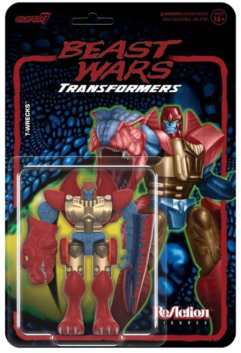 T-Wrecks Beast Wars Transformers ReAction Target Exclusive Figure Revealed