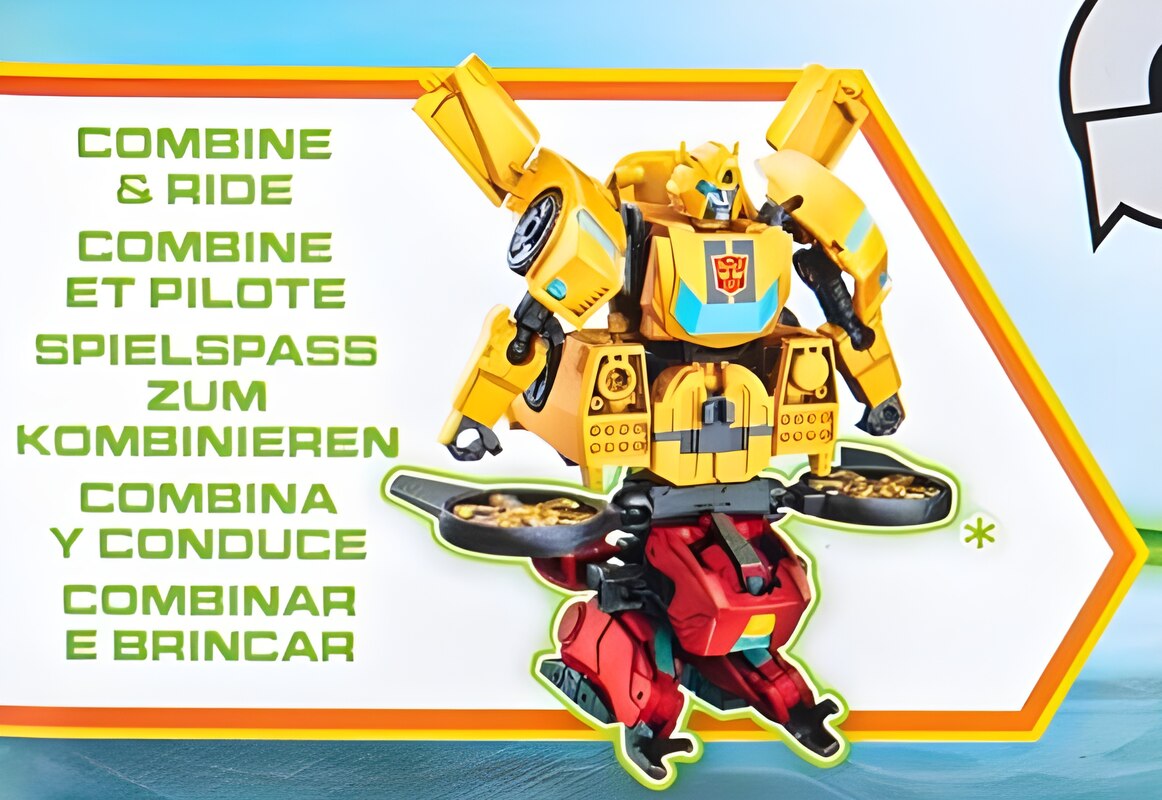 Combine & Ride Bumblebee, Twitch Warrior Class Official Images from Transformers EarthSpark