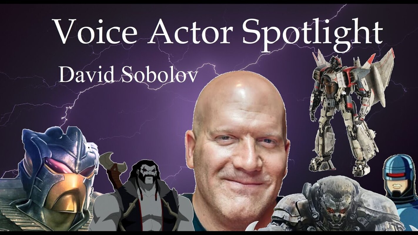 Voice Actor Spotlight - David Sobolov (Depth Charge, Apelink, Shockwave, Blitzwing)