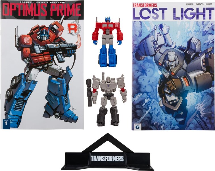 McFarlane Transformers Optimus Prime, Megatron, More Page Punchers Figures