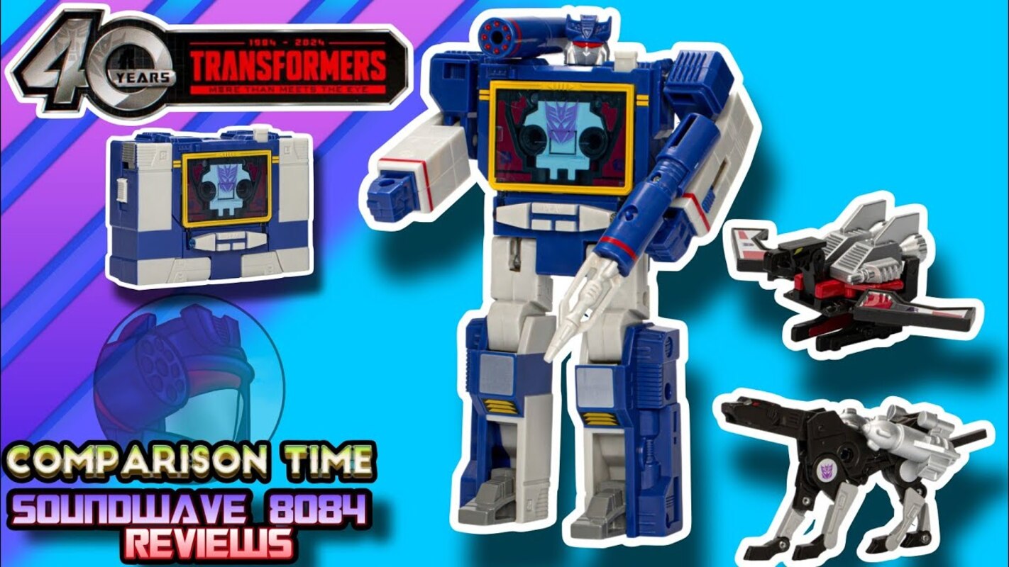 40th Anniversary Retro G1 Soundwave Review