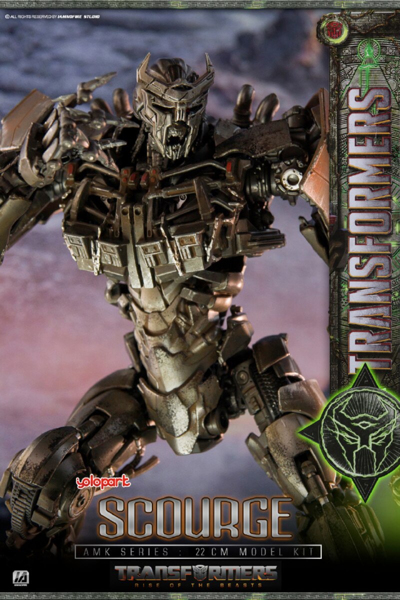 AMK SERIES Transformers Movie 7: Rise of The Beasts - 22cm Scourge