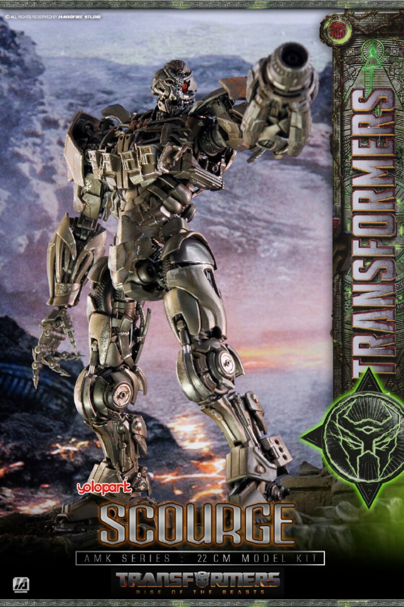 AMK SERIES Transformers Movie 7: Rise of The Beasts - 22cm Scourge