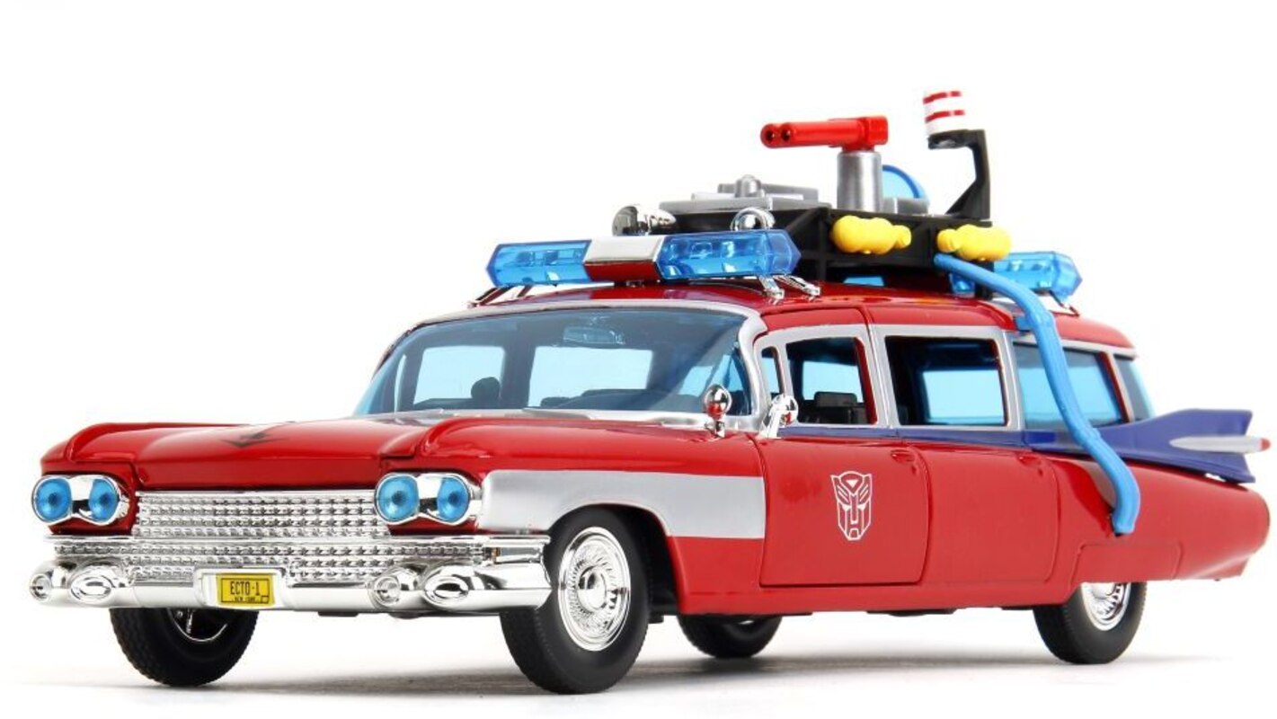 New Ghostbusters X Transformers 1:24 Scale Vehicles Reveals from Jada 