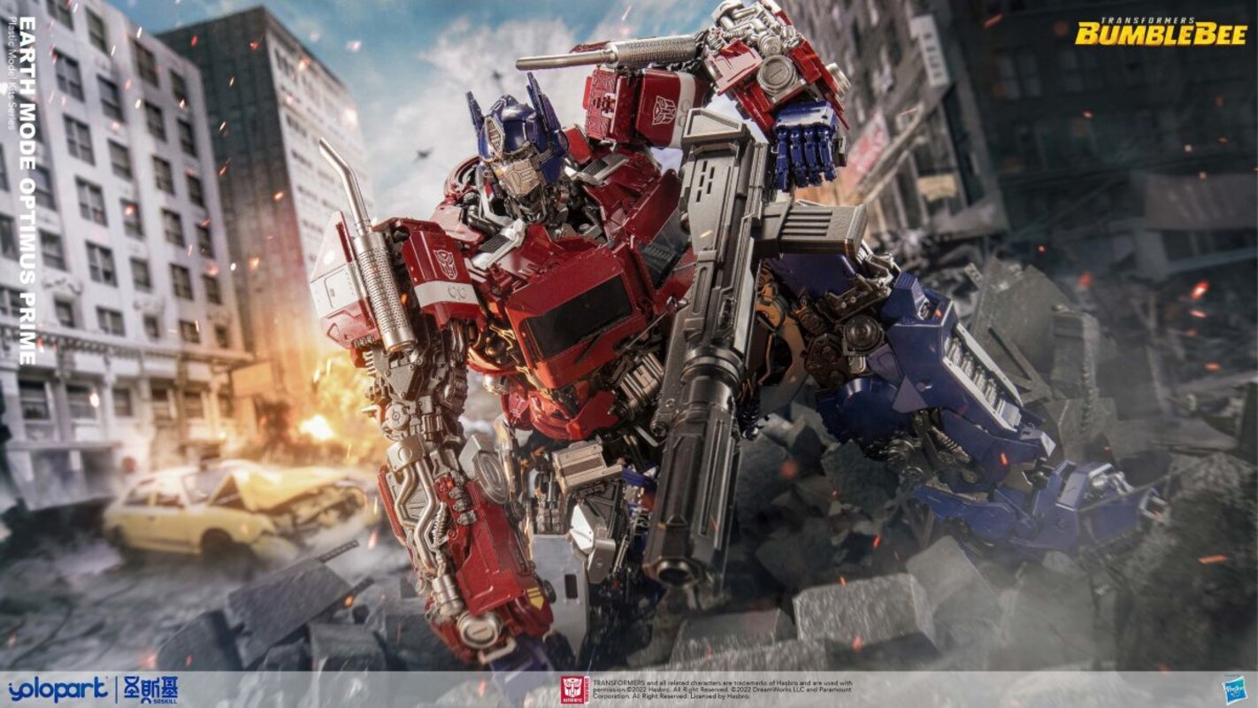 Earth Mode Optimus Prime Bumblebee Movie AMK Official Images from Yolopark