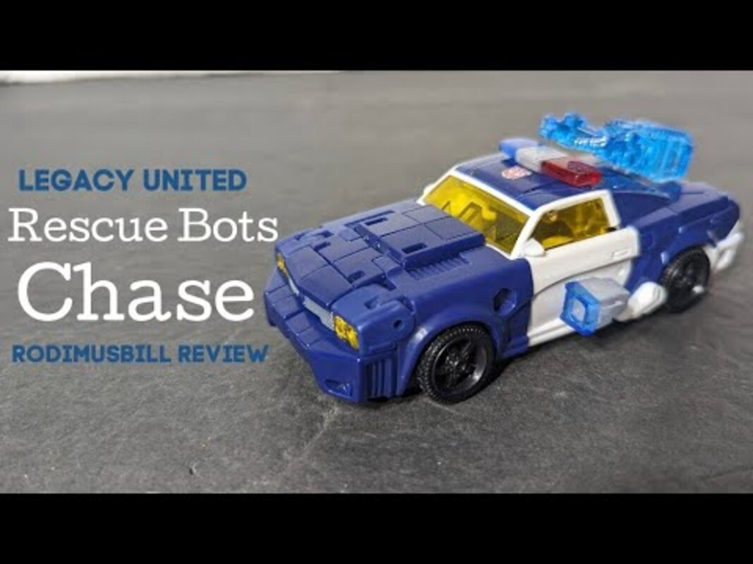 Legacy United Rescue Bots Universe Chase Deluxe Figure - Rodimusbill Review