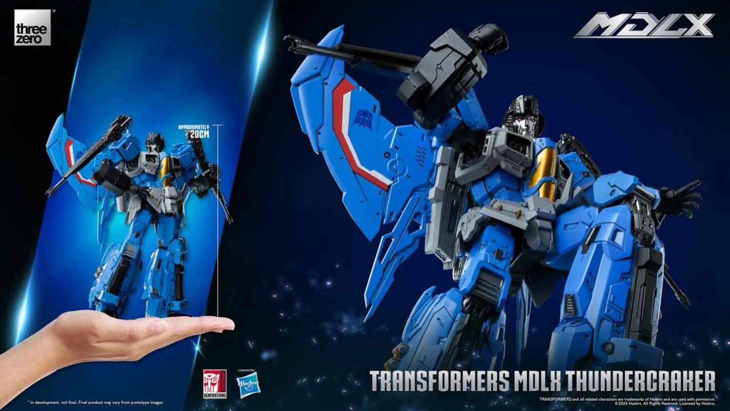 MDLX Thundercracker Official Images & Details for threezero Transformers Figure