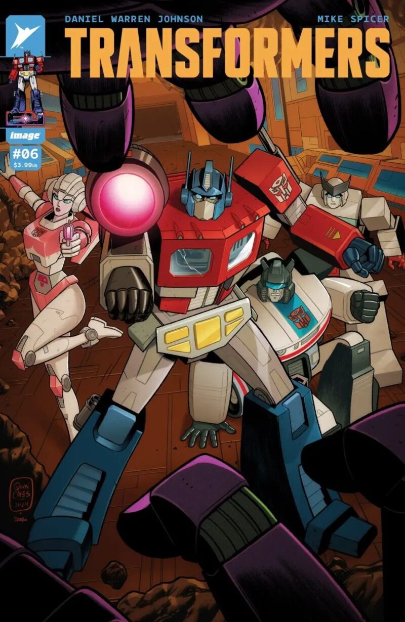 Transformers Issue No. #6 Comic Book Preview and Covers from Skybound - Someone Won't Survive.