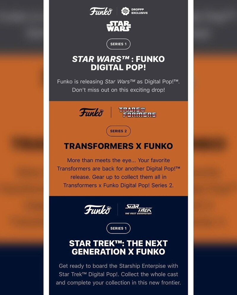 Funko X Transformers NFT Series 2 Coming Soon