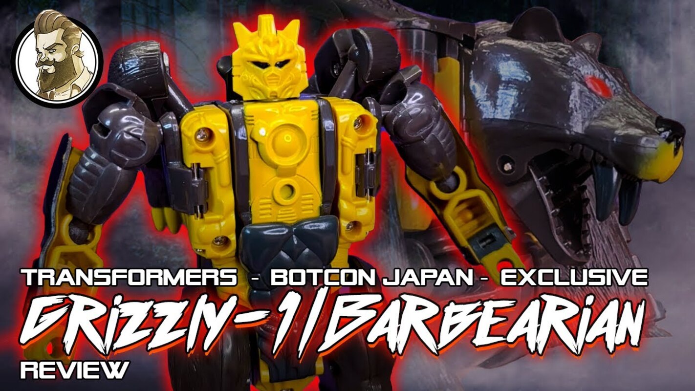 Ham-man Reviews - Botcon Japan Exclusive - Grizzly-1/barbearian - If You Go Into The Woods Today...