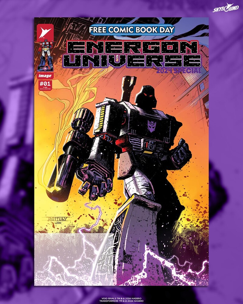 Free Comic Book Day Energon Universe 2024 Cover by Ryan Ottley