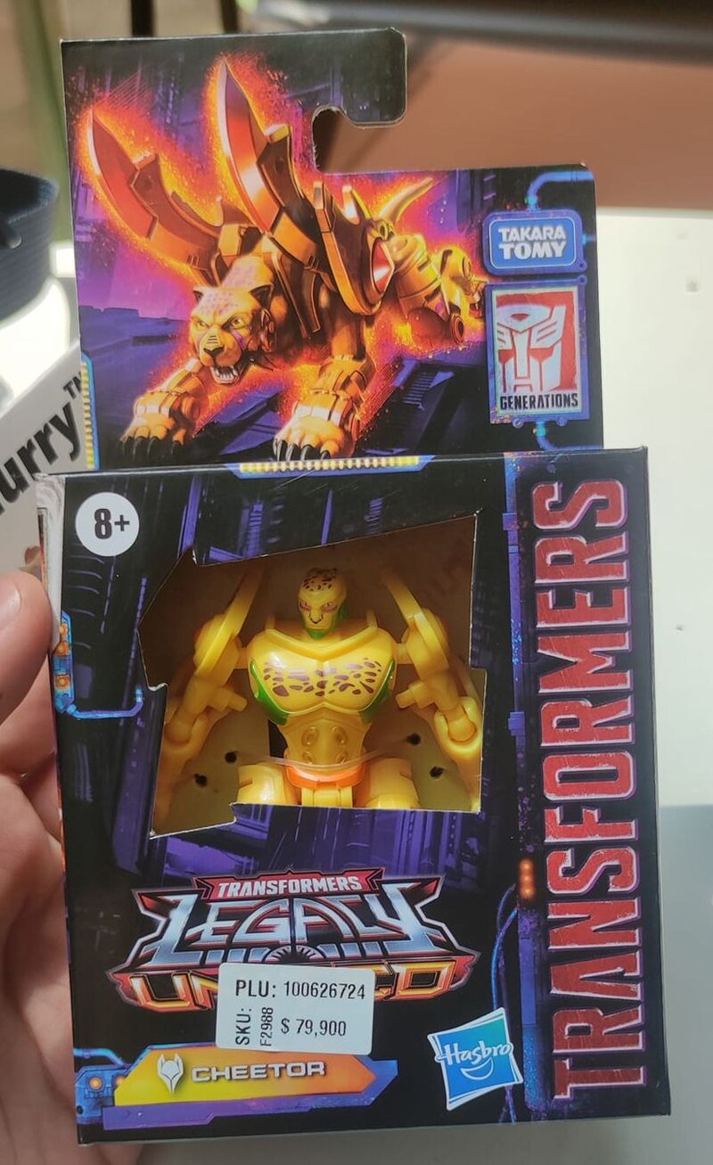 First Look Core Beast Machines Cheetor from Transformers Legacy United 