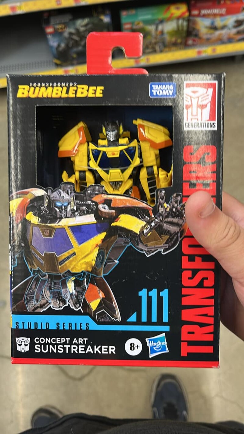 SS-111 Concept Art Sunstreaker Found at Retail from Studio Series TF6