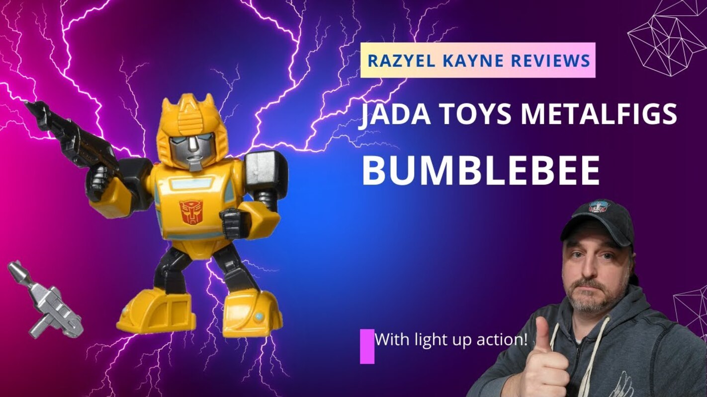 Toy Review - Jada Transformers Light Up Metalfigs: Bumblebee
