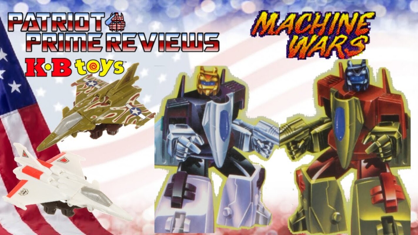 Patriot Prime Reviews 1997 Machine Wars Skywarp & Thundercracker.