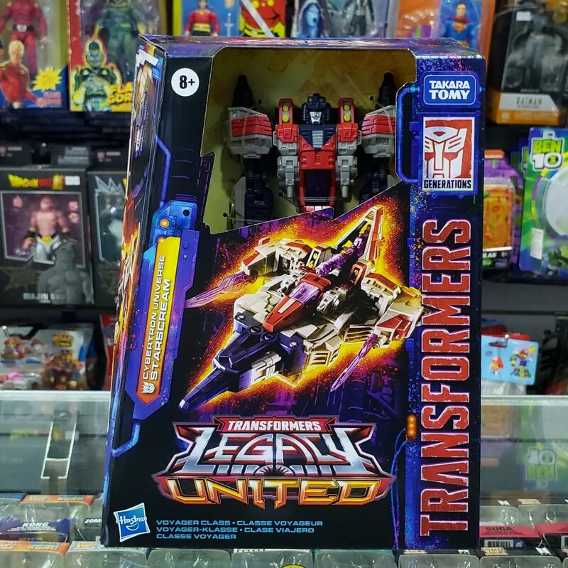 United Cybertron Universe Starscream Packaging Images for Legacy Voyager