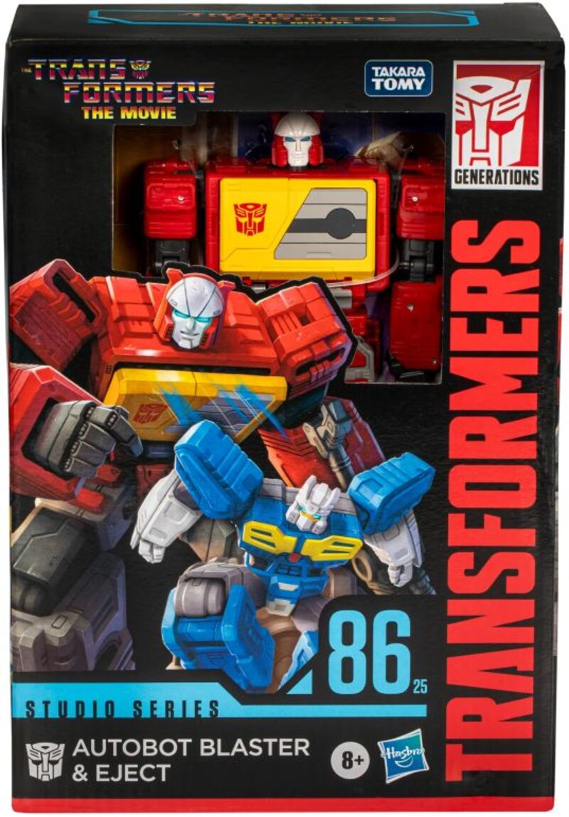 ROBOTKINGDOM.COM Newsletter #1728 - Studio Series 86-25 Autobot Blaster & Eject, More