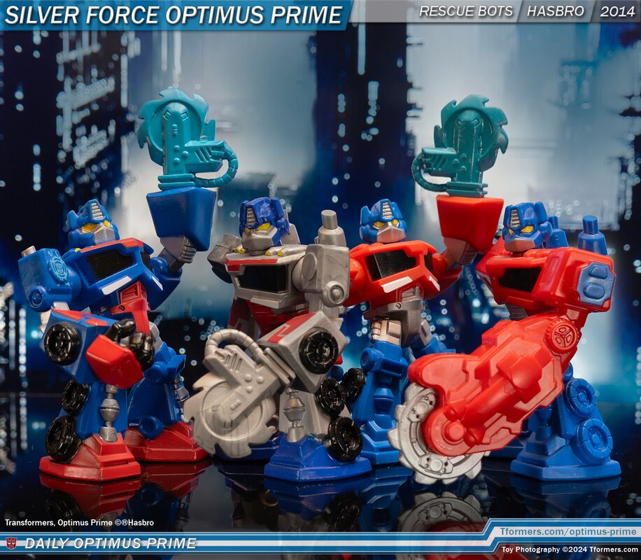 Daily Prime - Silver Force Optimus Prime Last of the Playskool Heroes