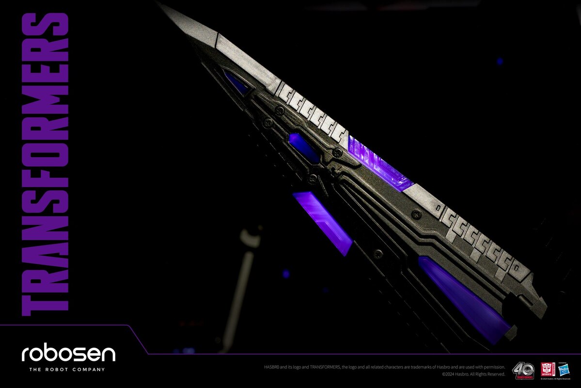 Robosen Megatron Swords Teaser for New Decepticon Autoformer