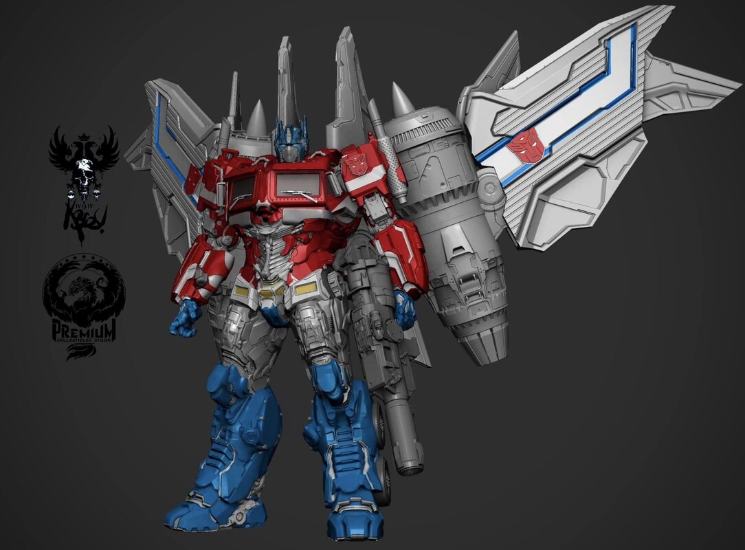 Jetwing Optimus Prime Statue Concept Images From Premium Collectibles Studio