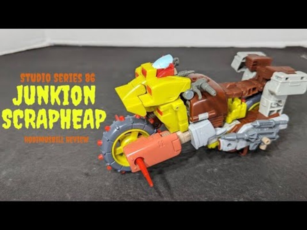 Transformers Studio Series 86 Junkion Scrapheap Voyager Figure (#24) - Rodimusbill Review & Comparisons