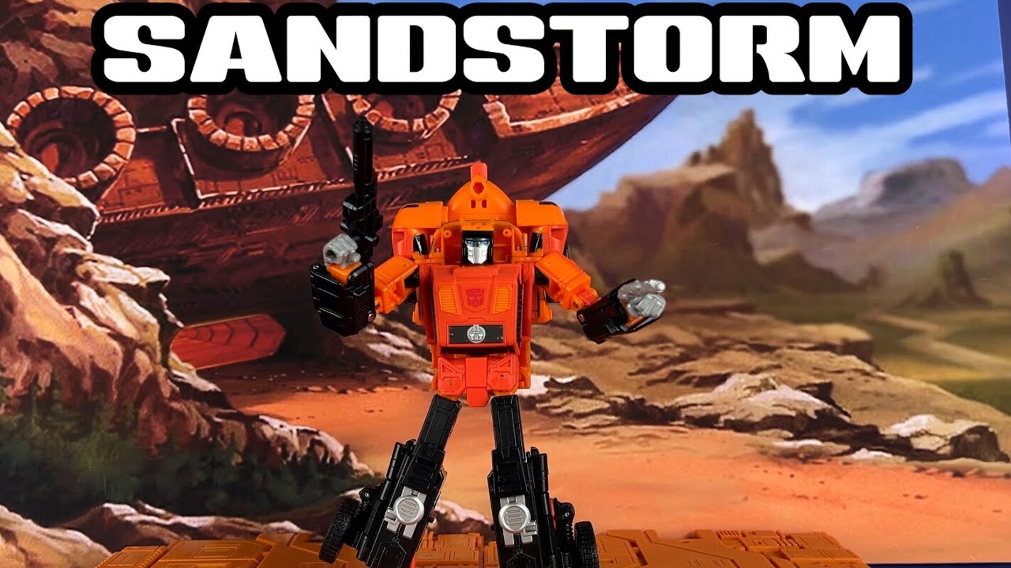 Transformers Legacy United G1 Universe Sandstorm Review