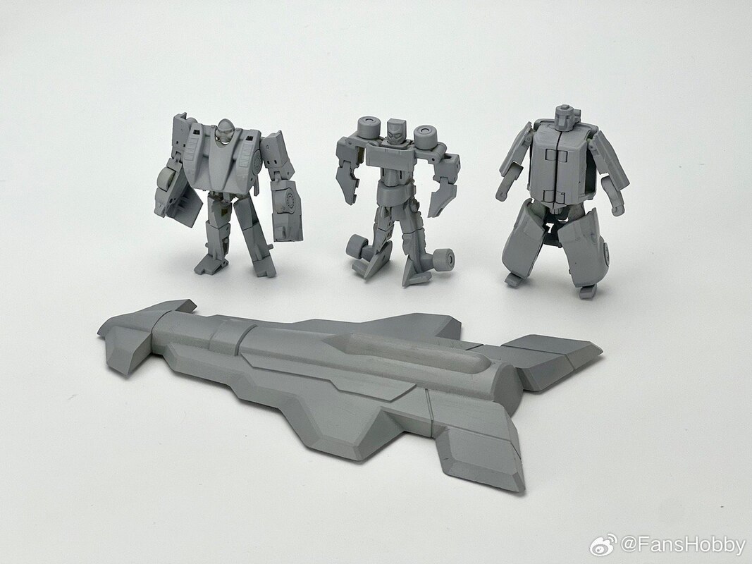 MB-27 Shield Team (Race Skyboom) Rebirth Prototype Images from Fans Hobby Master Builder