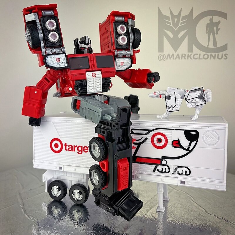 Target Optimus and Cadet Bullseye Concept Design Details & Images rom Transformers Legacy