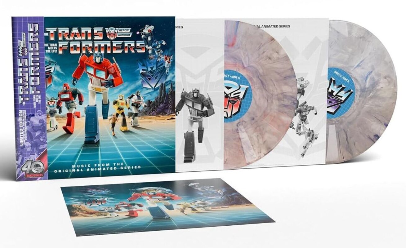 Transformers: Music from the Original Animated Series Vinyl LPs Official Images